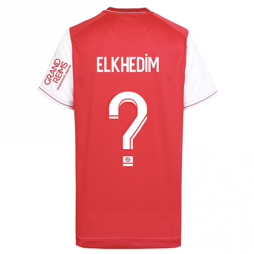 Hombre Fútbol Camiseta Abdenoor Elkhedim #0 Rojo 1ª Equipación 2023/24