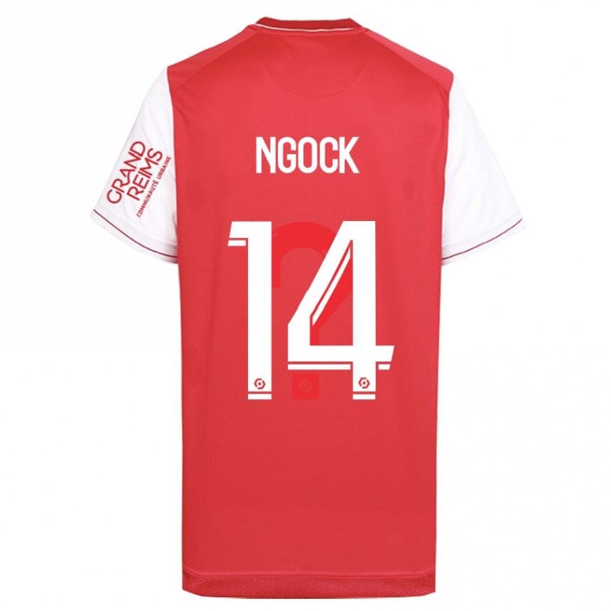 Hombre Fútbol Camiseta Monique Ngock #14 Rojo 1ª Equipación 2023/24