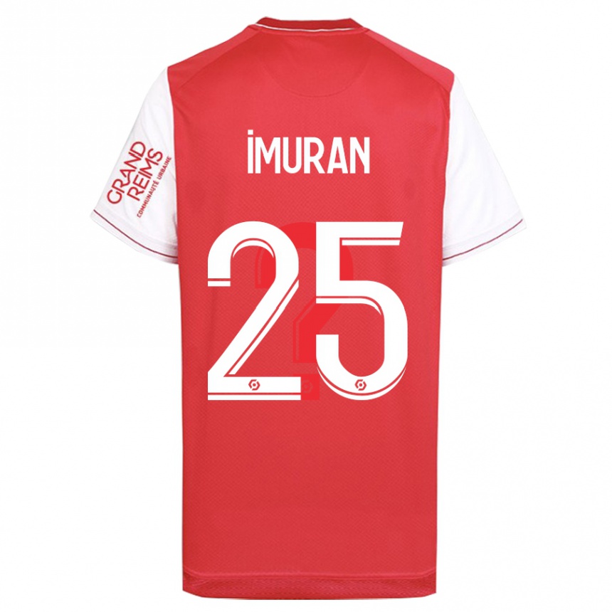 Hombre Fútbol Camiseta Rofiat Adenike Imuran #25 Rojo 1ª Equipación 2023/24