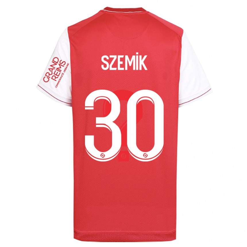 Hombre Fútbol Camiseta Kinga Szemik #30 Rojo 1ª Equipación 2023/24