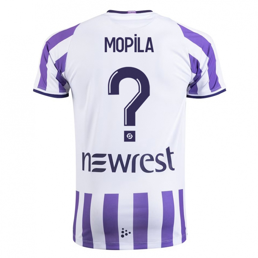 Hombre Fútbol Camiseta Schinéar Mopila #0 Blanco 1ª Equipación 2023/24