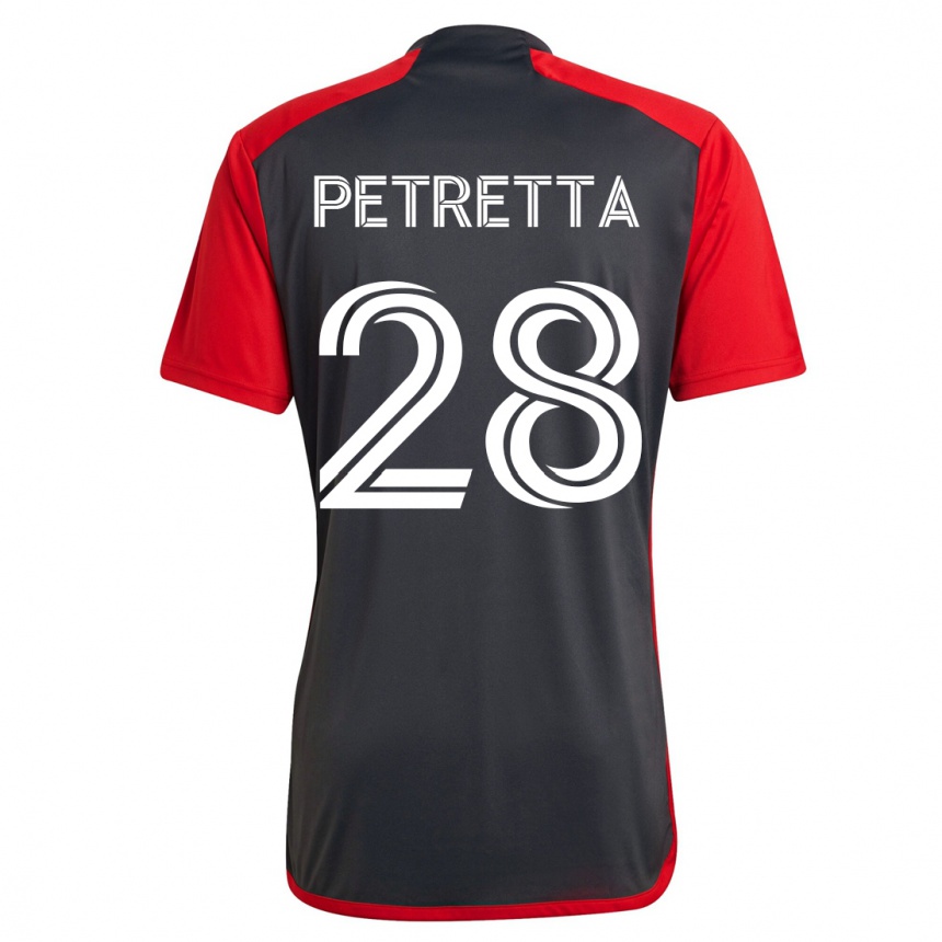 Hombre Fútbol Camiseta Raoul Petretta #28 Gris 1ª Equipación 2023/24