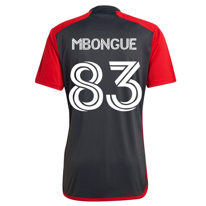 Hombre Fútbol Camiseta Hugo Mbongue #83 Gris 1ª Equipación 2023/24