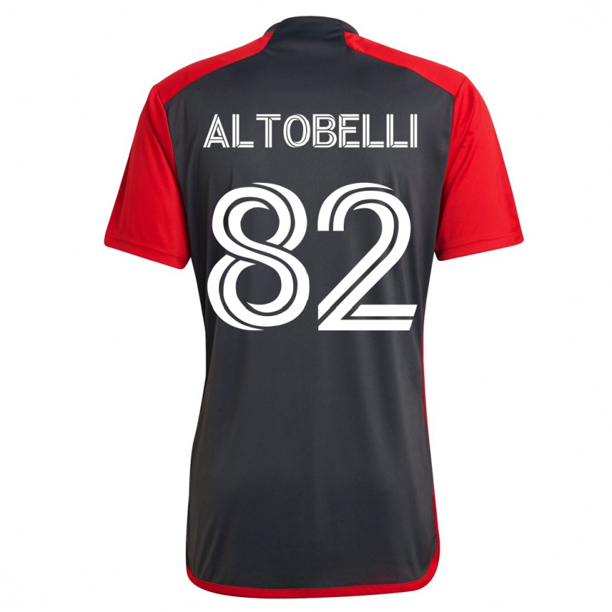 Hombre Fútbol Camiseta Julian Altobelli #82 Gris 1ª Equipación 2023/24
