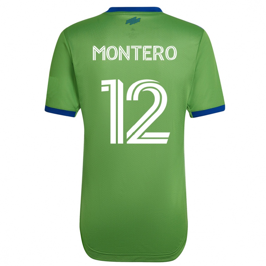 Hombre Fútbol Camiseta Fredy Montero #12 Verde 1ª Equipación 2023/24