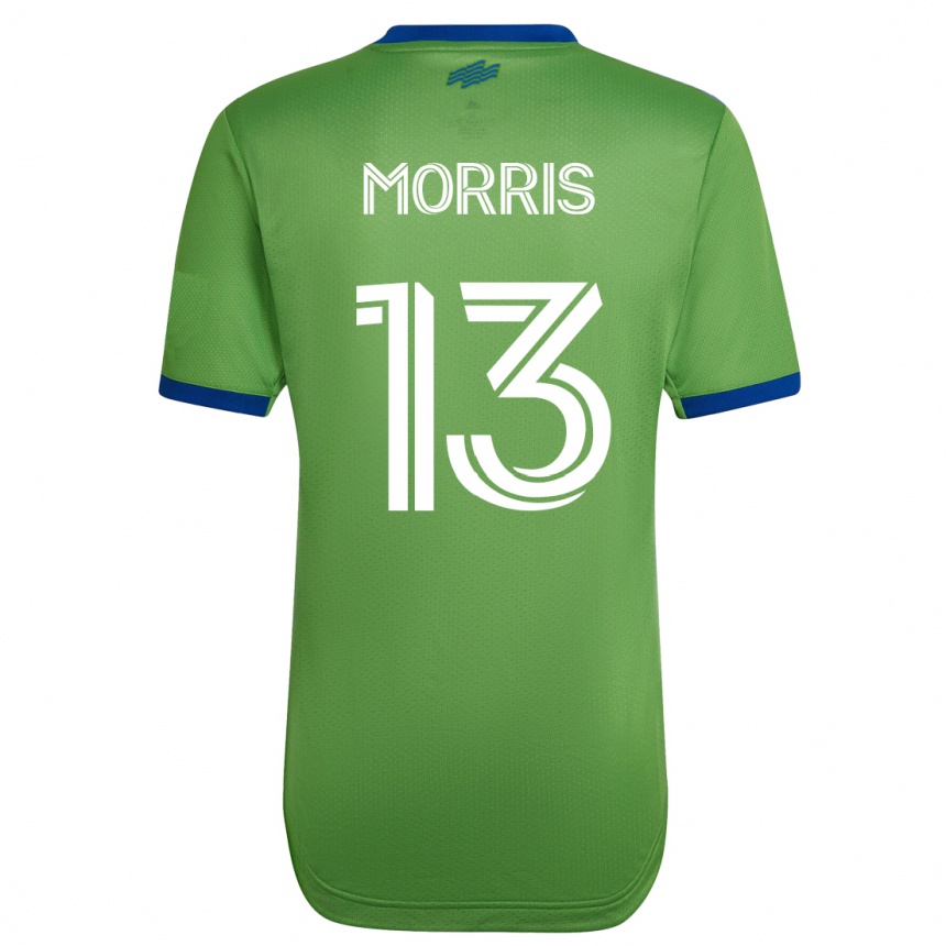 Hombre Fútbol Camiseta Jordan Morris #13 Verde 1ª Equipación 2023/24