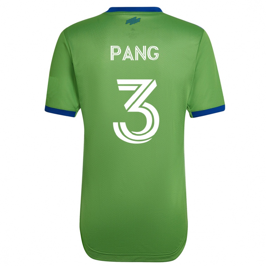 Hombre Fútbol Camiseta Kaylene Pang #3 Verde 1ª Equipación 2023/24