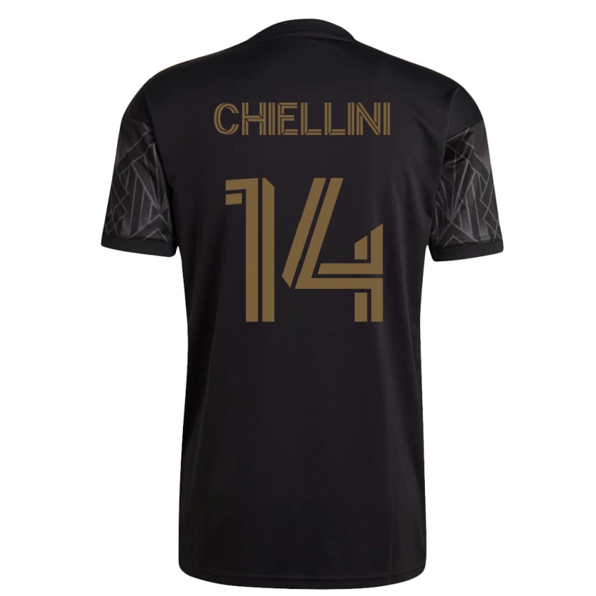 Hombre Fútbol Camiseta Giorgio Chiellini #14 Negro 1ª Equipación 2023/24