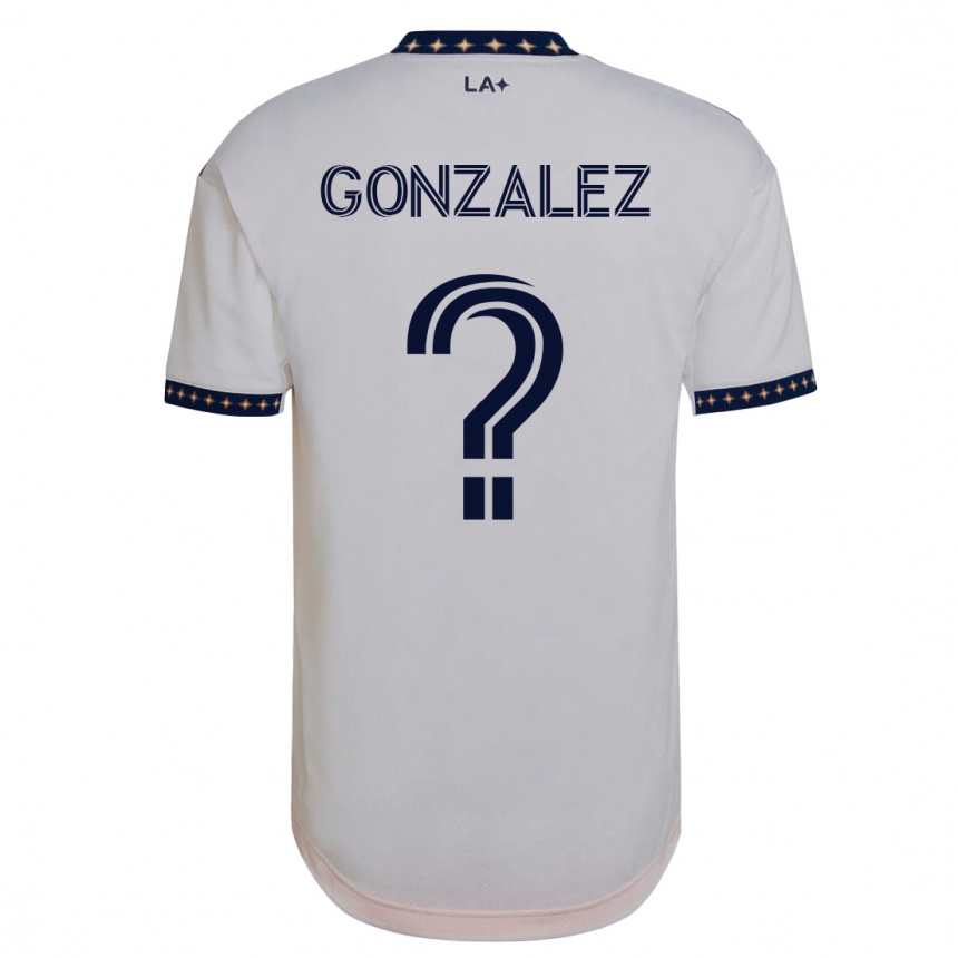 Hombre Fútbol Camiseta Gustavo Gonzalez #0 Blanco 1ª Equipación 2023/24
