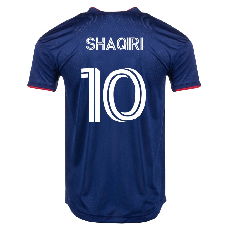 Hombre Fútbol Camiseta Xherdan Shaqiri #10 Armada 1ª Equipación 2023/24