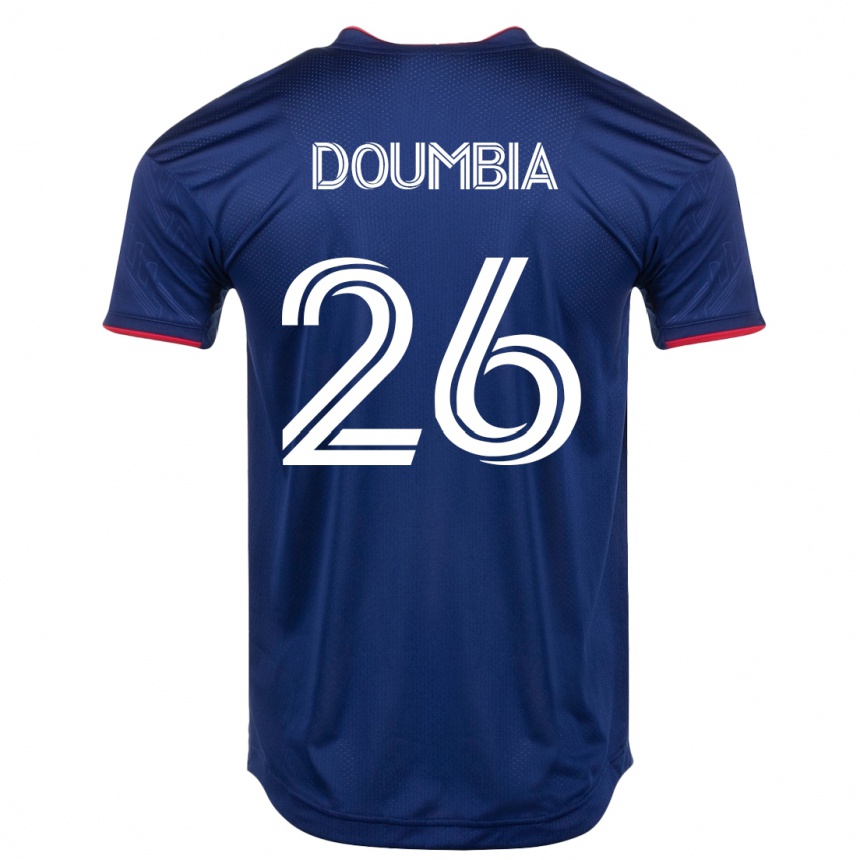 Hombre Fútbol Camiseta Ousmane Doumbia #26 Armada 1ª Equipación 2023/24