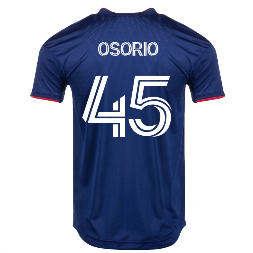 Hombre Fútbol Camiseta Harold Osorio #45 Armada 1ª Equipación 2023/24