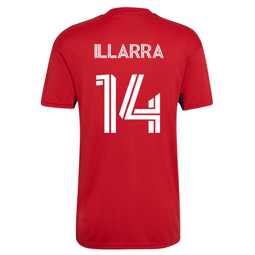 Hombre Fútbol Camiseta Asier Illarramendi #14 Rojo 1ª Equipación 2023/24