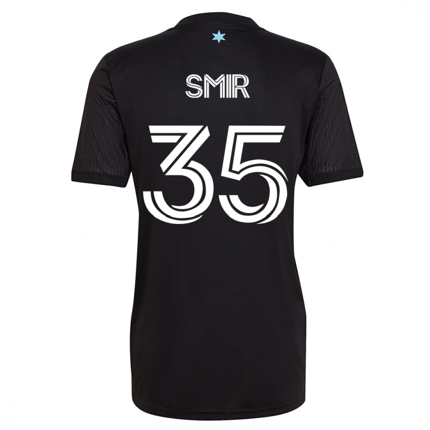 Hombre Fútbol Camiseta Alec Smir #35 Negro 1ª Equipación 2023/24