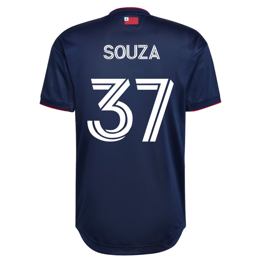 Hombre Fútbol Camiseta Victor Souza #37 Armada 1ª Equipación 2023/24
