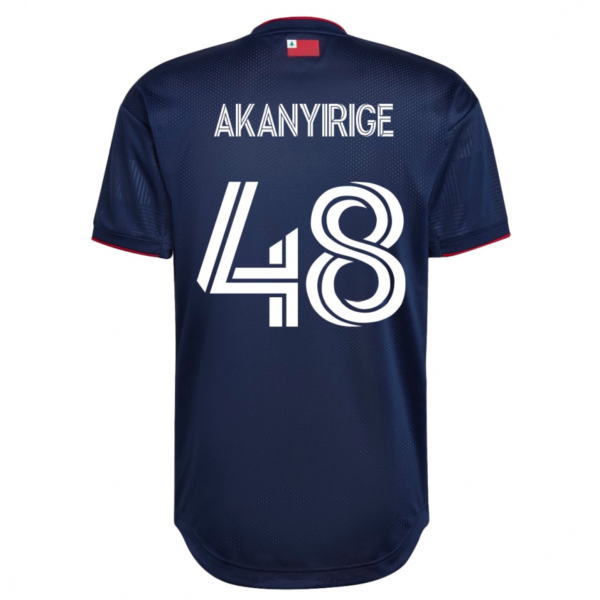 Hombre Fútbol Camiseta Jacob Akanyirige #48 Armada 1ª Equipación 2023/24