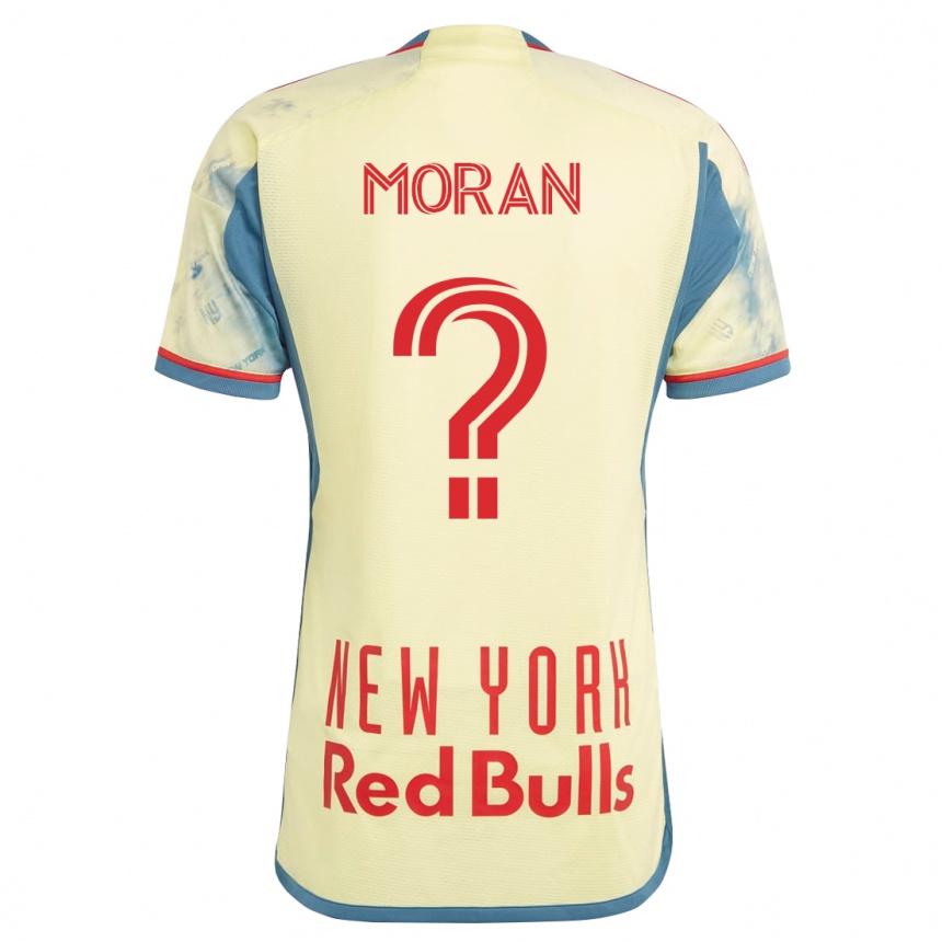 Hombre Fútbol Camiseta Finn Moran #0 Amarillo 1ª Equipación 2023/24