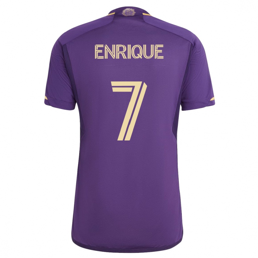 Hombre Fútbol Camiseta Ramiro Enrique #7 Violeta 1ª Equipación 2023/24