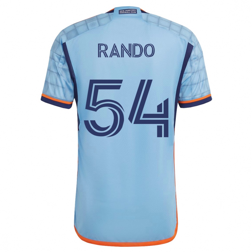 Hombre Fútbol Camiseta Alex Rando #54 Azul 1ª Equipación 2023/24
