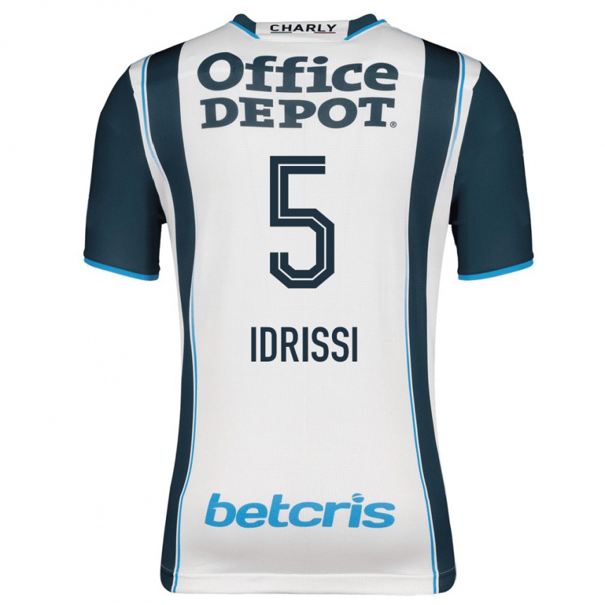 Hombre Fútbol Camiseta Oussama Idrissi #5 Armada 1ª Equipación 2023/24