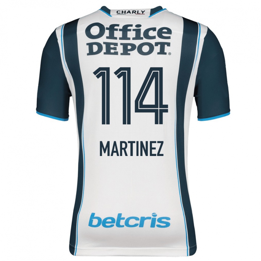 Hombre Fútbol Camiseta Jesús Martínez #114 Armada 1ª Equipación 2023/24