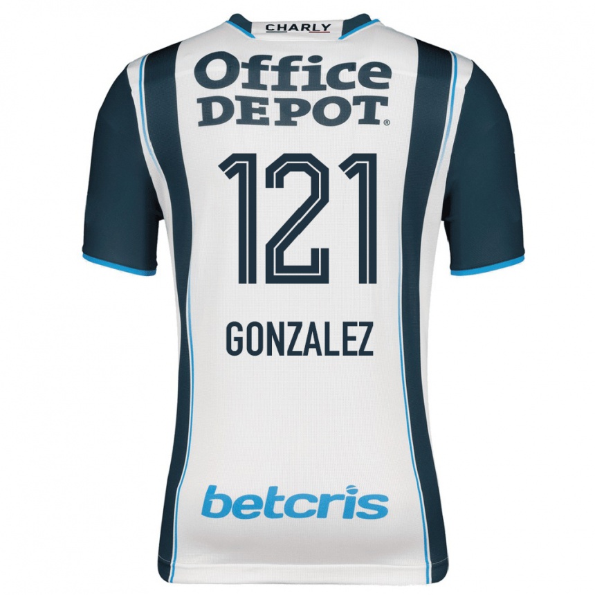 Hombre Fútbol Camiseta Cristian González #121 Armada 1ª Equipación 2023/24