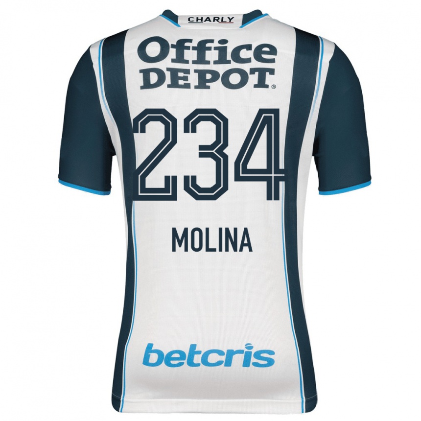 Hombre Fútbol Camiseta Yoshimar Molina #234 Armada 1ª Equipación 2023/24