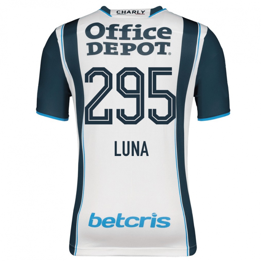 Hombre Fútbol Camiseta Irving Luna #295 Armada 1ª Equipación 2023/24