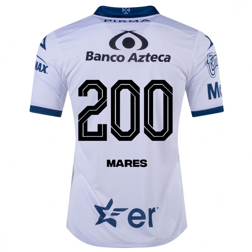 Hombre Fútbol Camiseta Cristian Mares #200 Blanco 1ª Equipación 2023/24