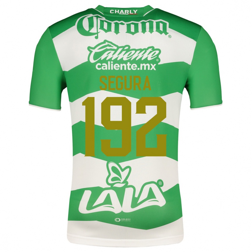 Hombre Fútbol Camiseta Gustavo Segura #192 Verde 1ª Equipación 2023/24