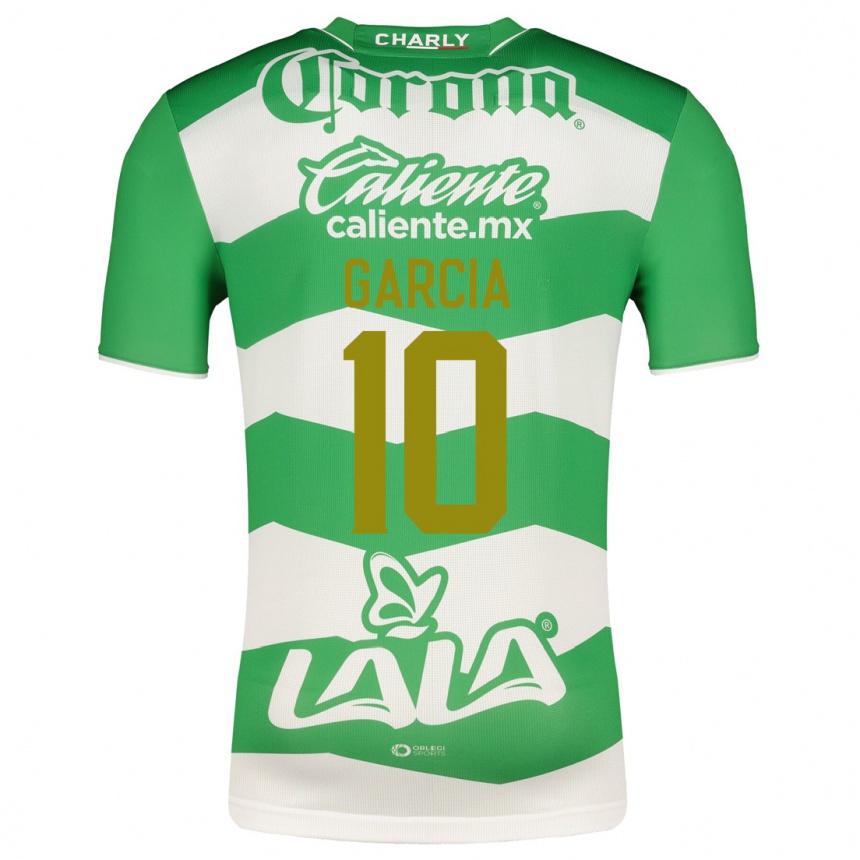 Hombre Fútbol Camiseta Daniela Garcia #10 Verde 1ª Equipación 2023/24
