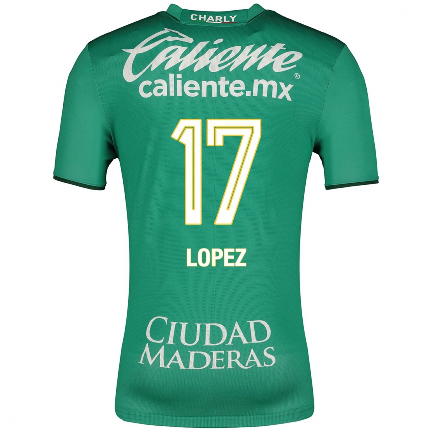 Hombre Fútbol Camiseta Nicolas Lopez #17 Verde 1ª Equipación 2023/24