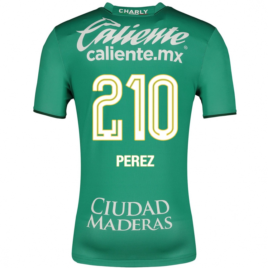 Hombre Fútbol Camiseta Arez Pérez #210 Verde 1ª Equipación 2023/24