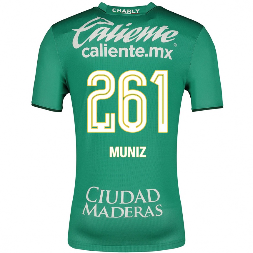 Hombre Fútbol Camiseta César Muñiz #261 Verde 1ª Equipación 2023/24