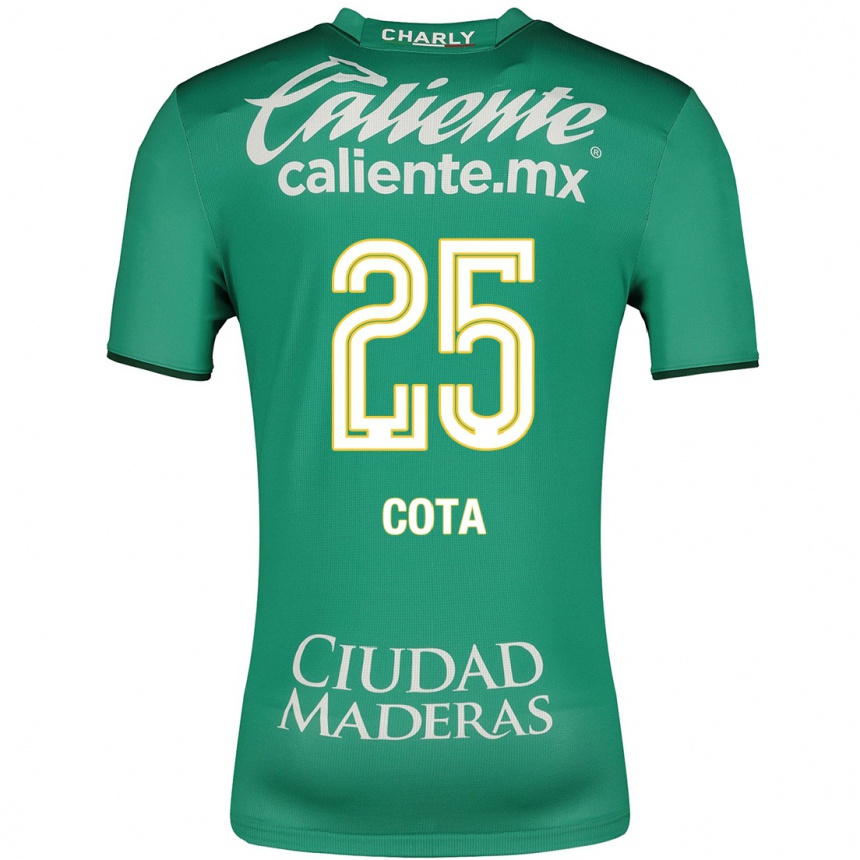Hombre Fútbol Camiseta Renatta Cota #25 Verde 1ª Equipación 2023/24