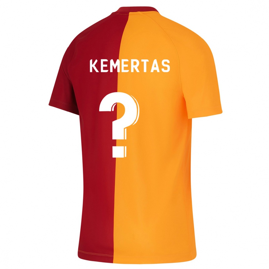 Hombre Fútbol Camiseta Batin Özden Kemertas #0 Naranja 1ª Equipación 2023/24
