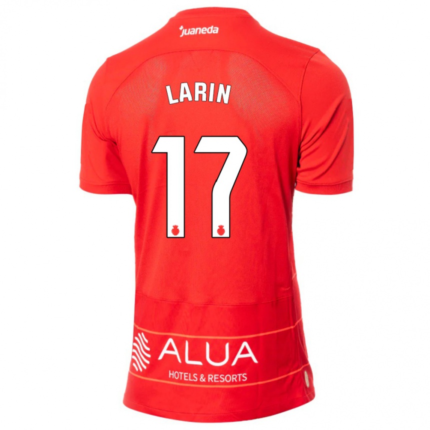 Hombre Fútbol Camiseta Cyle Larin #17 Rojo 1ª Equipación 2023/24