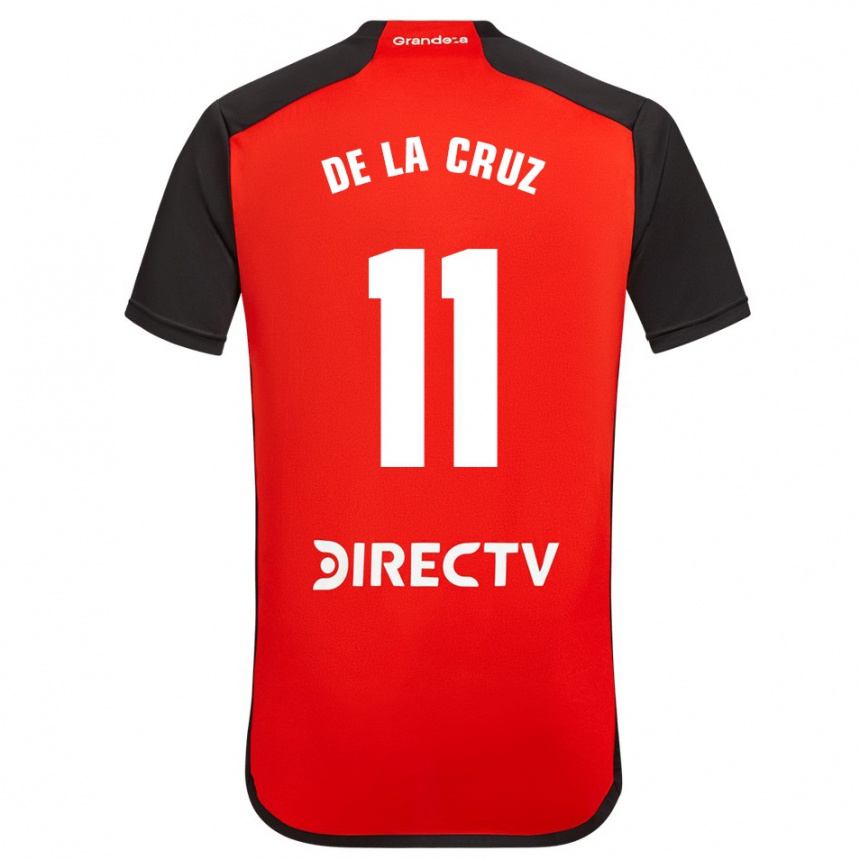 Hombre Fútbol Camiseta Nicolás De La Cruz #11 Rojo 2ª Equipación 2023/24
