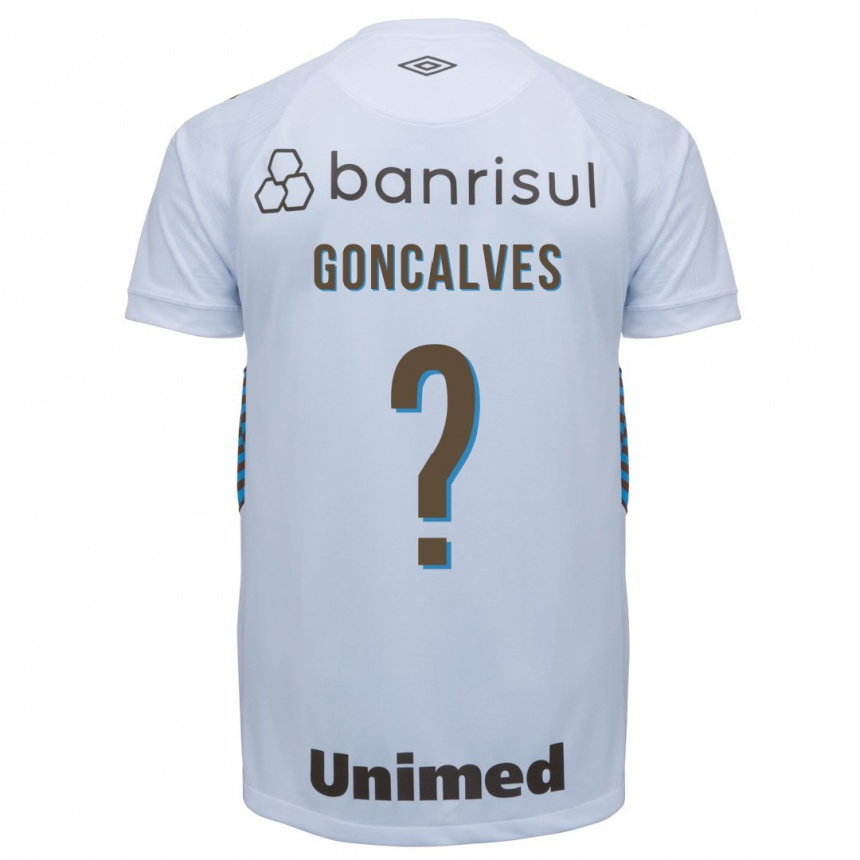 Hombre Fútbol Camiseta Matheus Gonçalves #0 Blanco 2ª Equipación 2023/24