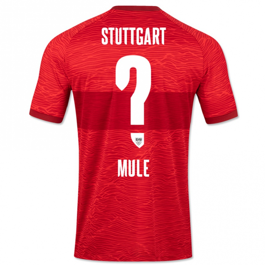 Hombre Fútbol Camiseta Salvatore Mule #0 Rojo 2ª Equipación 2023/24