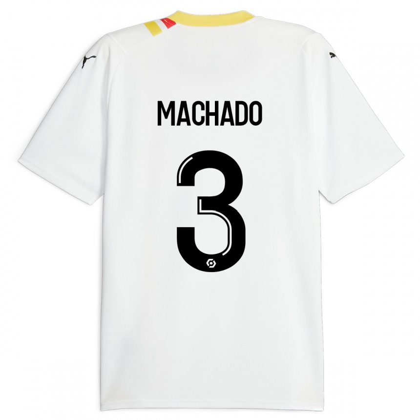 Hombre Fútbol Camiseta Deiver Machado #3 Negro 2ª Equipación 2023/24