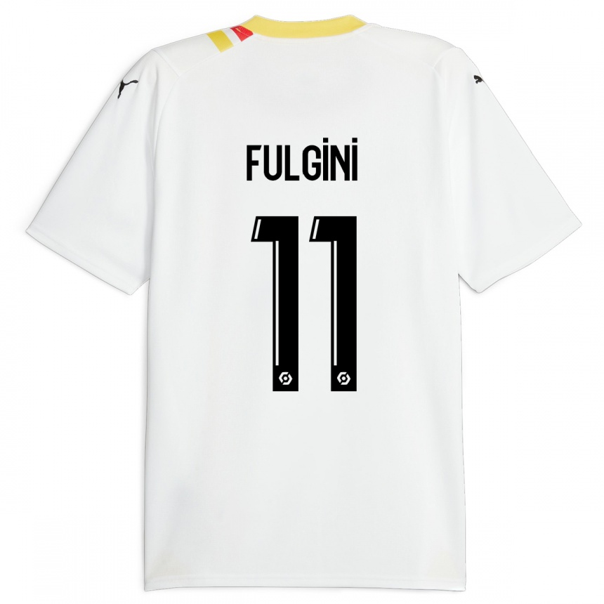 Hombre Fútbol Camiseta Angelo Fulgini #11 Negro 2ª Equipación 2023/24