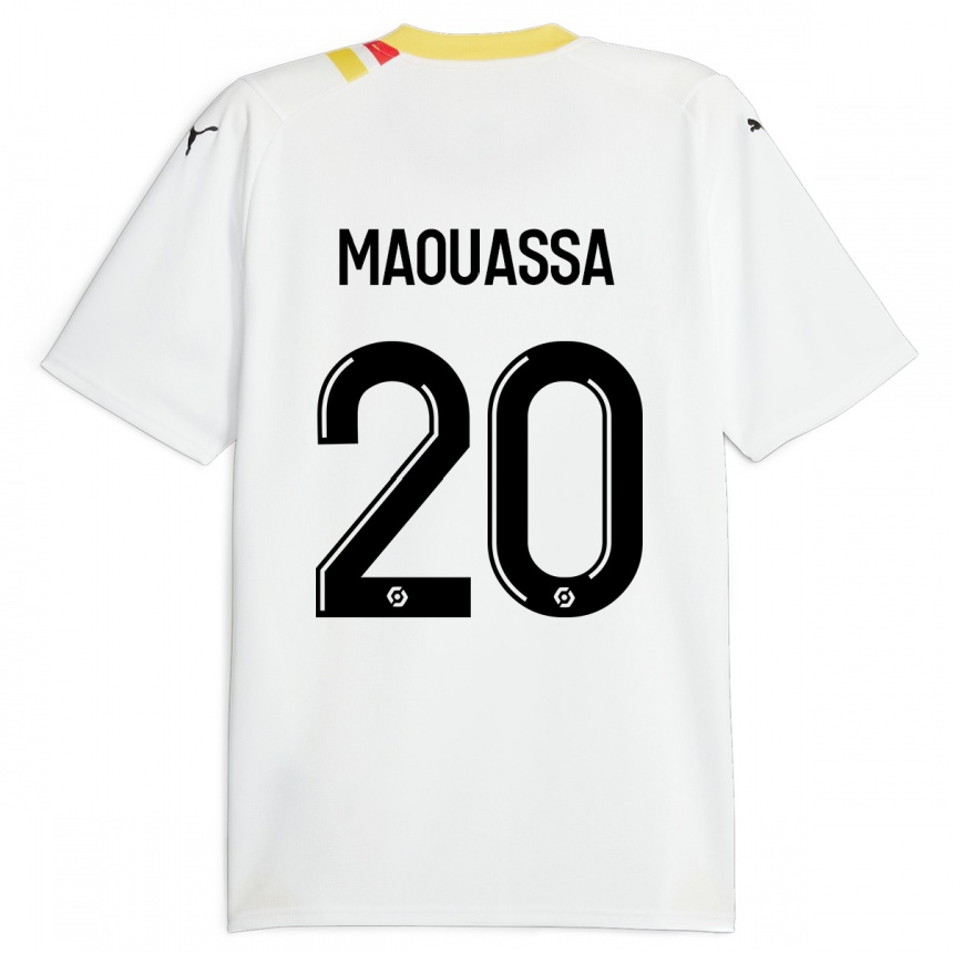 Hombre Fútbol Camiseta Faitout Maouassa #20 Negro 2ª Equipación 2023/24