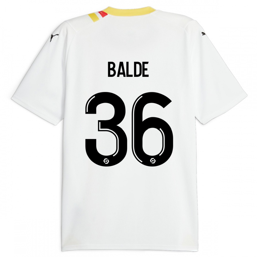 Hombre Fútbol Camiseta Ibrahima Baldé #36 Negro 2ª Equipación 2023/24