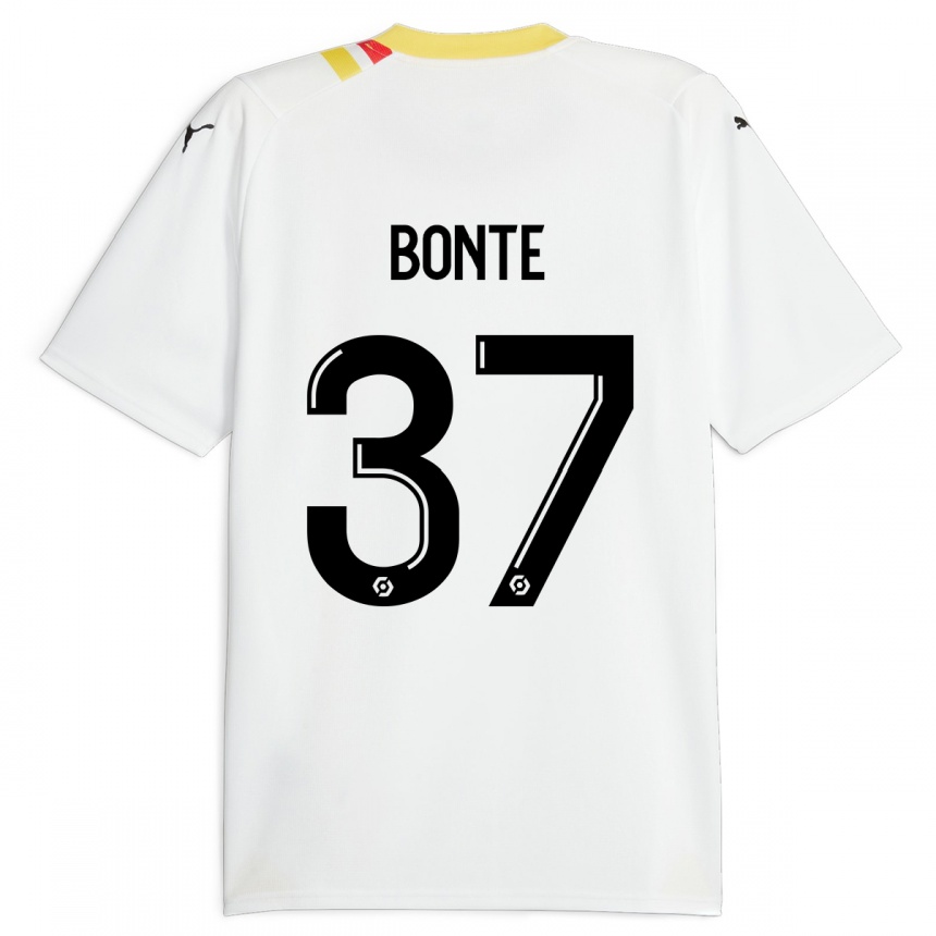 Hombre Fútbol Camiseta Nolan Bonte #37 Negro 2ª Equipación 2023/24