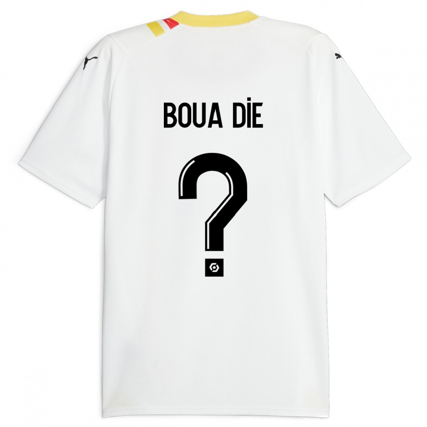 Hombre Fútbol Camiseta Hervé Boua Dié #0 Negro 2ª Equipación 2023/24