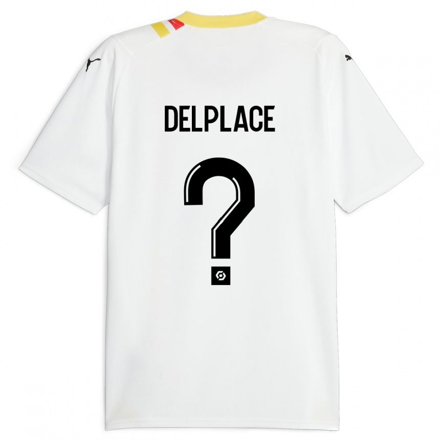 Hombre Fútbol Camiseta Adam Delplace #0 Negro 2ª Equipación 2023/24