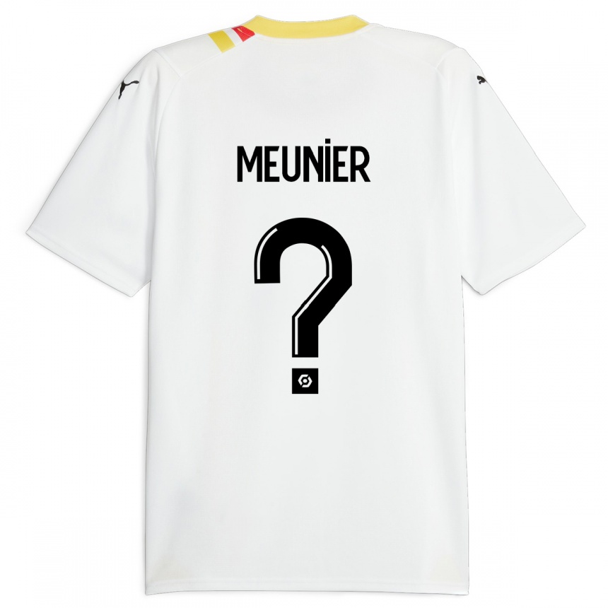 Hombre Fútbol Camiseta Jennifer Meunier #0 Negro 2ª Equipación 2023/24