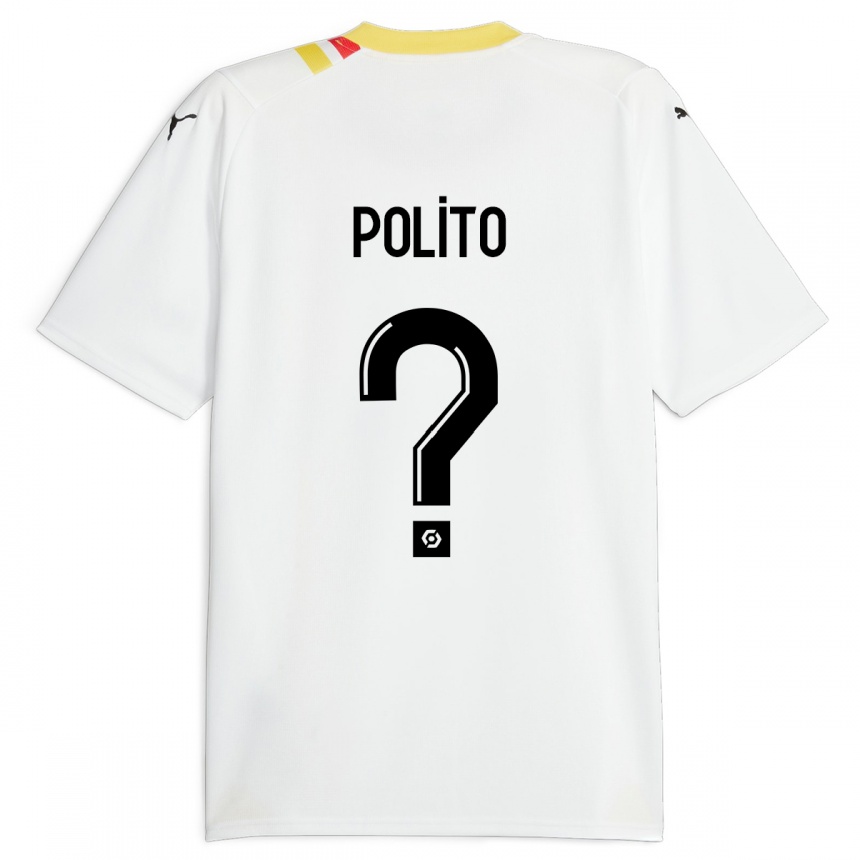 Hombre Fútbol Camiseta Carla Polito #0 Negro 2ª Equipación 2023/24