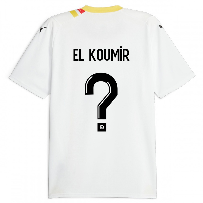 Hombre Fútbol Camiseta Kaïna El Koumir #0 Negro 2ª Equipación 2023/24